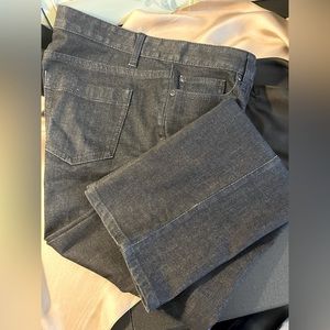 Ann Taylor Modern Fit jeans with Lindsey waist size 8 dark denim blue